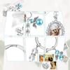 Wedding Bouquet Lace Oval Bridal Charm Bridal Bouquet Charm Angel Wing Photo Bouquet Charm Commemorative Pendant