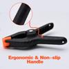 Spring Clamps 3.5 Inch Professional Plastic Spring Clamps  Heavy Duty Plastic Clamps for Crafts and Woodworking Backdrop Clips