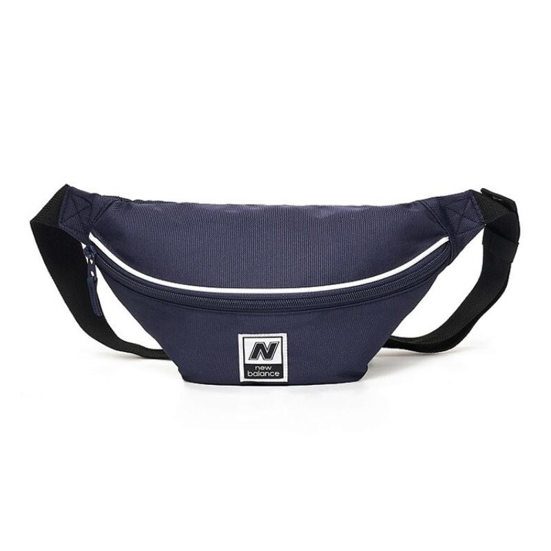 

New Balance Полиэстеровая сумка через плечо, поясная сумка унисекс темно-синяя New Balance LAB93009-TNV темно-синий