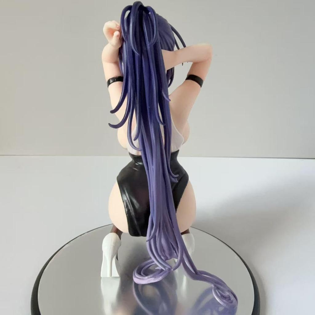 Yuna In an Office Crouching Pose, 20cm Tall, ABS & PVC, Model Decoration, Pre-painted, Finished Figure