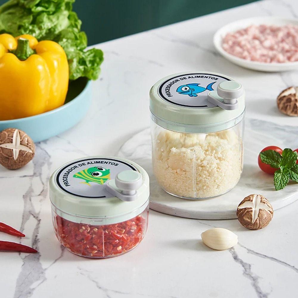 1 ks Mixér Sekáček na tahání Kuchyňské pomůcky Příslušenství Drtič česneku Odolný Manuální sekáček