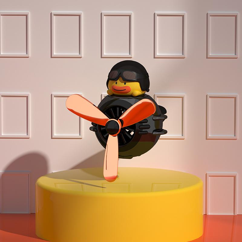 Niedlicher Auto-Lufterfrischer, Cartoon-Ente, Auto-Luftauslass, Aromatherapie-Clip, Parfüm-Diffusor, Dekoration, Auto-Innenraum