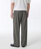 Musinsa Standard Cooling Deep Tuck Wide Elastic Waist Pants [Khaki Gray]