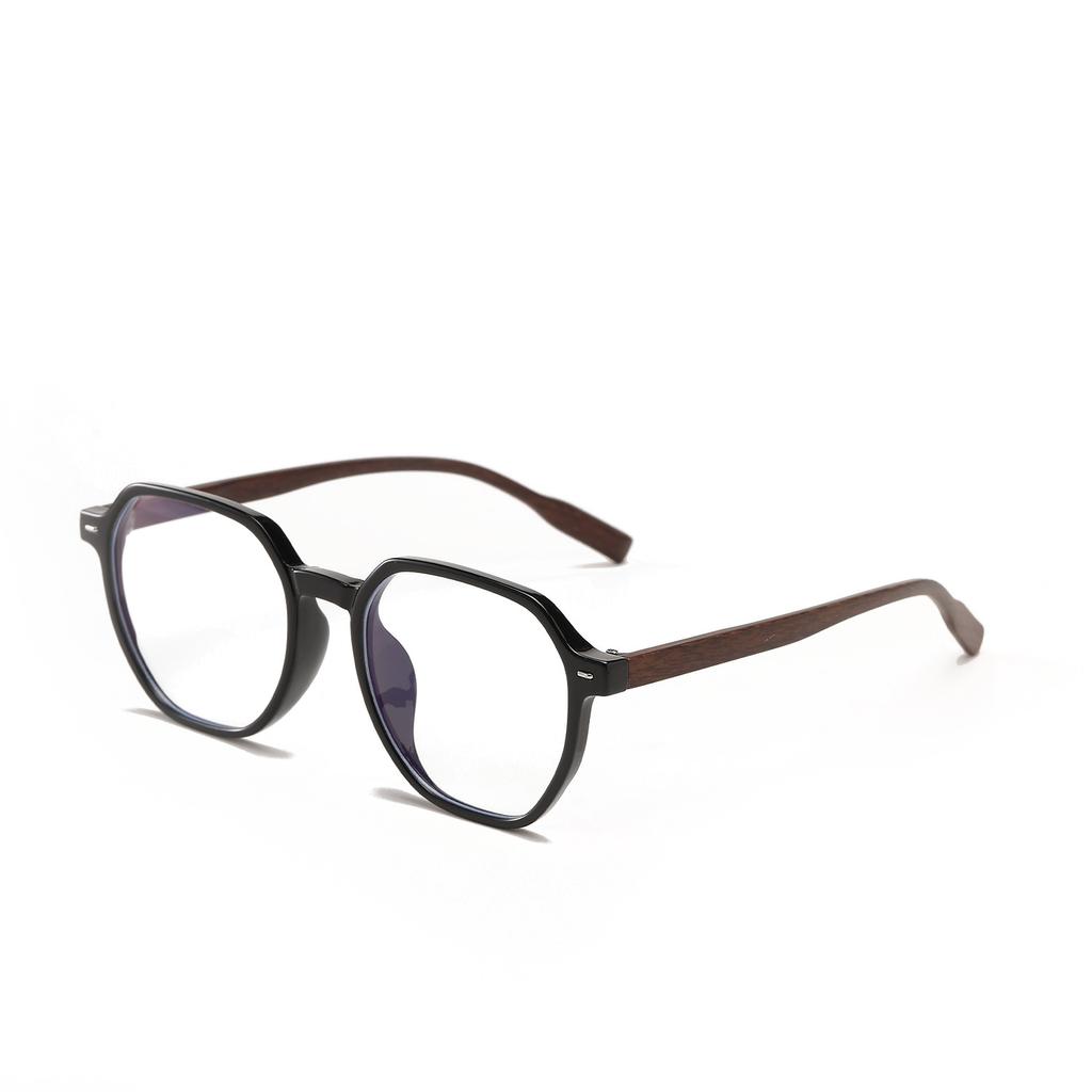 Glasses 75232 Square Rivet Thin Frame Retro Gradual Change Frame Flat Mirror