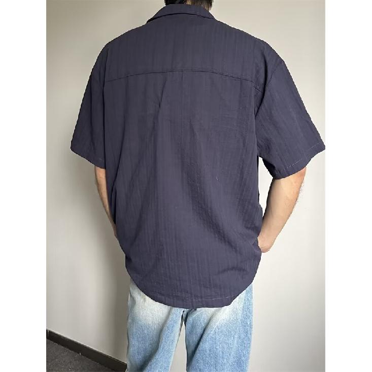 Îmbrăcăminte de vară Cămașă casual retro pentru bărbați Studențească Largă Design de nișă Amuzant Nou Top pentru bărbați pentru purtare în aer liber