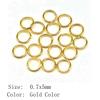 Father's Day Jewelry Materials Split Rings 5 Colors 9 Sizes Accessories Parts Women's Clothing Accessories For Women