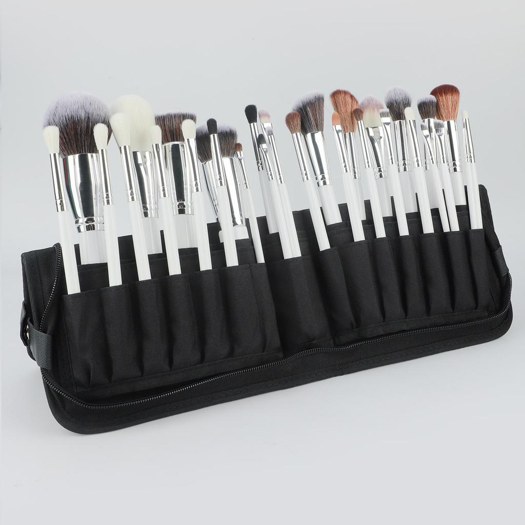 Amazon Set de 30 brochas de maquillaje Especial para maquilladores de estudio Fotográfico Herramienta de belleza multifuncional con bolsa para brochas