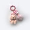 Flocking Mini Baby-free Keychain Vinyl Cute Baby Walking Bag Mobile Phone Pendant Cute Pendant