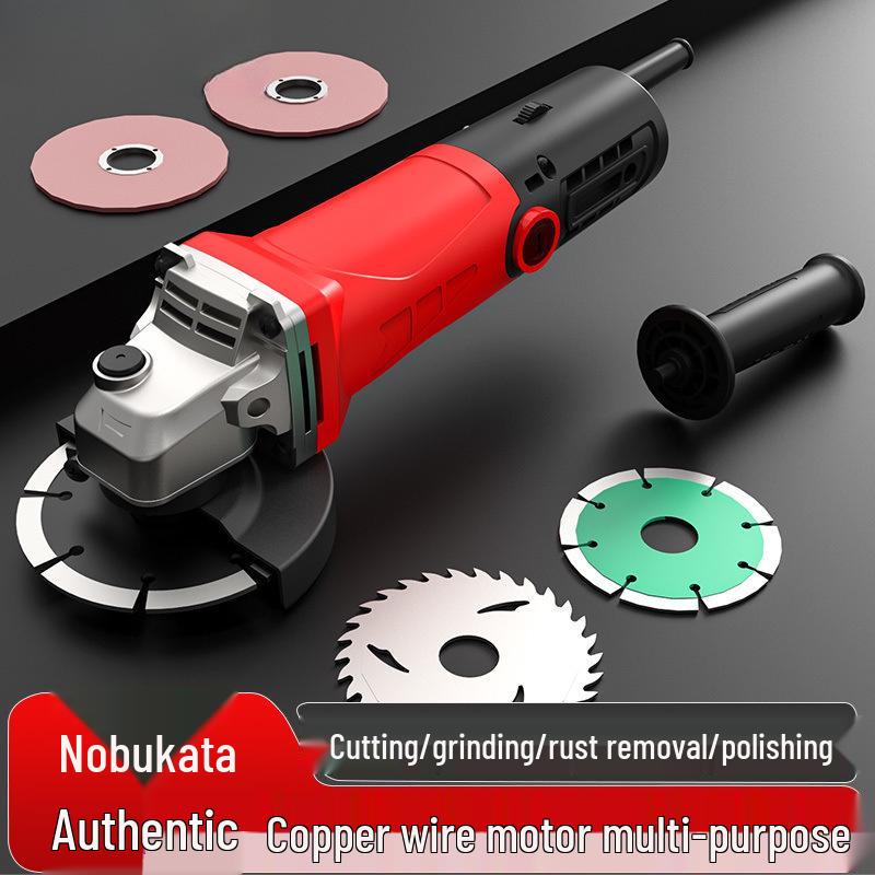 Multifunctional Angle Grinder & Polisher for Household Use