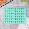 66 Holes Candy Fudge Silicone Mold Mini Chocolate Ice Cube Tray Fruit Shaped Non-Stick Soft Jelly Mold