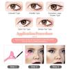 1pc Multi-functional Silicone Eyeliner Makeup Stencils Eyeliner Aid Tool Drawing Lipstick Wearing Aid Face Cream Applicator