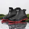 Stivali Antiscivolo di Alta Qualità per Tutte le Stagioni - Suola in PVC Antiscivolo Scarpe da Lavoro Unisex, Adatte per Edilizia, Giardinaggio, Escursionismo, Spiaggia - Facili da Indossare
