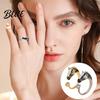 Animal Motif Jewelry Finger Ring Horse Head Design Opening Adjustable