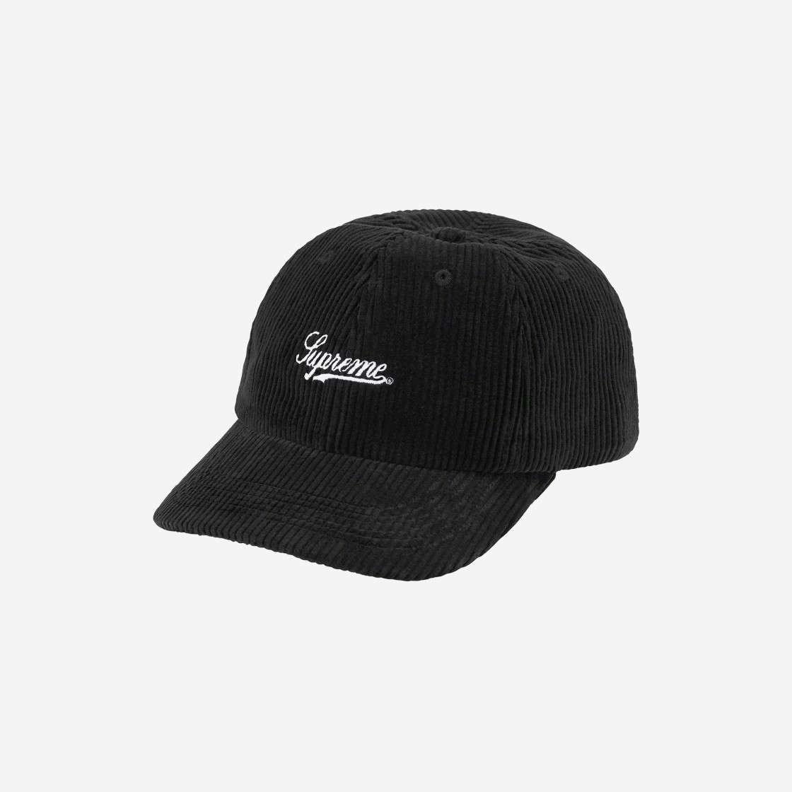 

Вельветовые кроссовки Supreme Script с 6 панелями, черные 22FW -