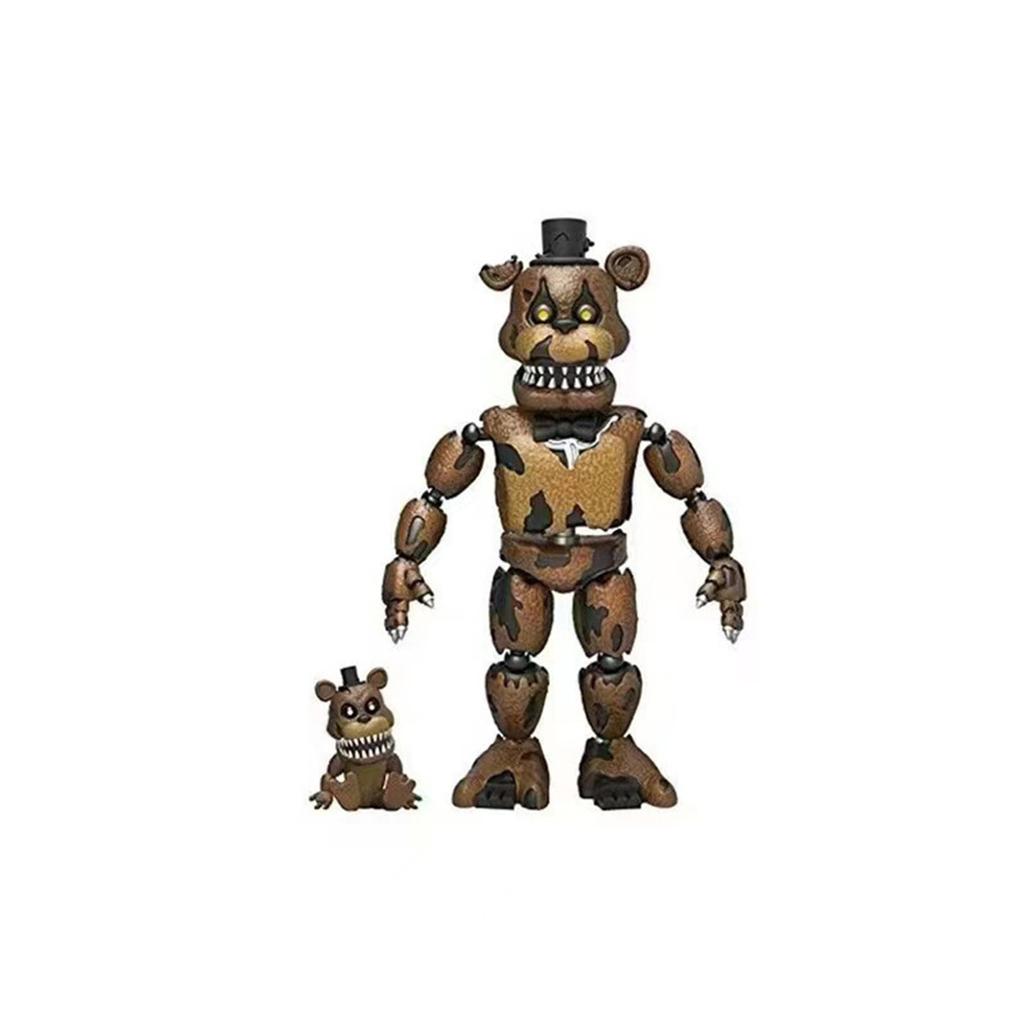 Five Nights At Freddys Action figures Mänguasjade turvarikkumise sari Glamrock Foxy PVC nukk lastele kingituseks
