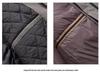 Men's Windproof Winter Down Jacket with Detachable Liner - Middle-Aged Business Style