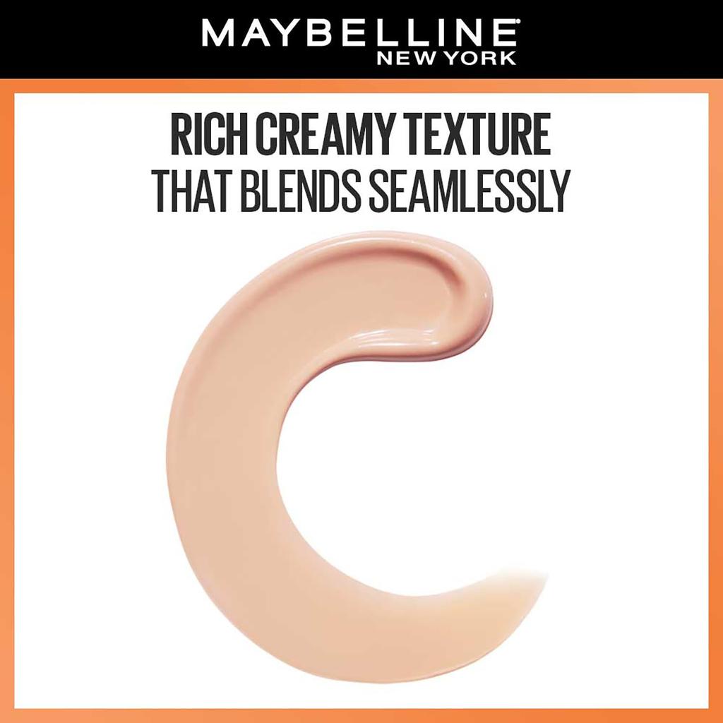 Maybelline Tekutý make-up New York s SPF 50 a vitamínom C Prirodzené krytie Tónovací krém na pleť 30 ml Odtieň 03
