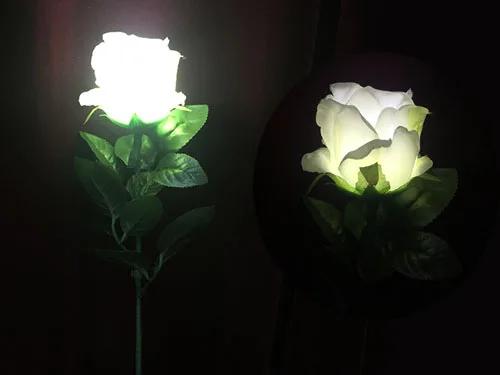 

Super Light Rose (Rechargeable, 2 Colors) -Magic Tricks props Appearing Vanishing Magica Stage Gimmick Accessories Comedy белый