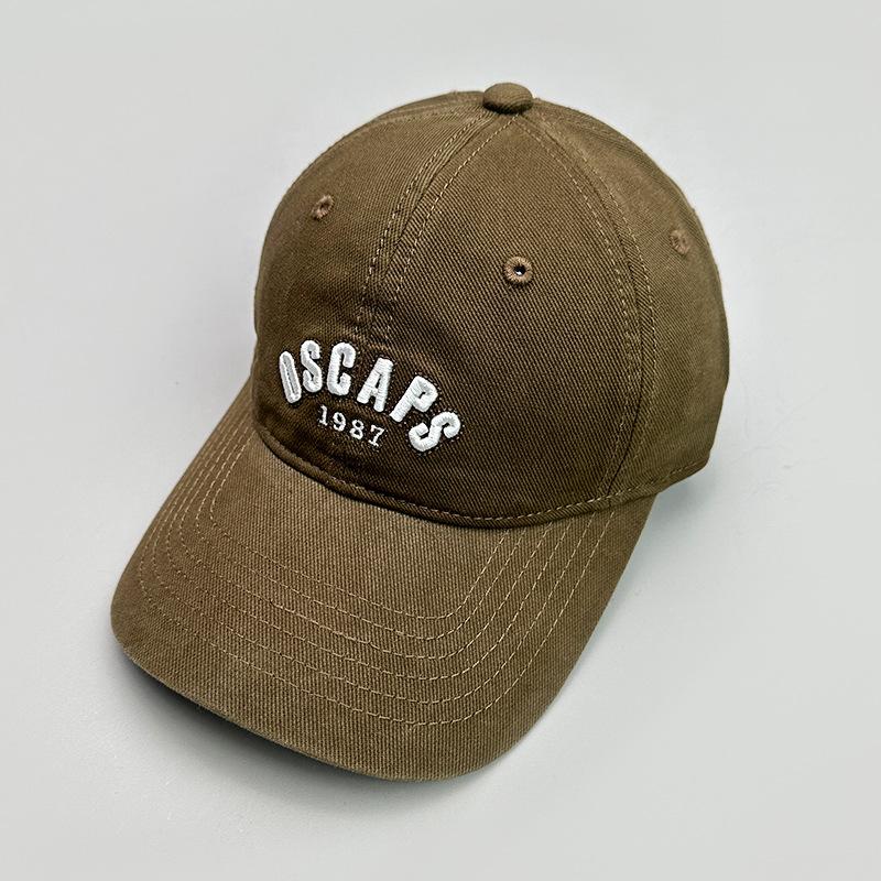 Casual Versatile Letter Embroidery Baseball Cap Men'S And Women'S Shade Outdoor Travel High Quality Fashion