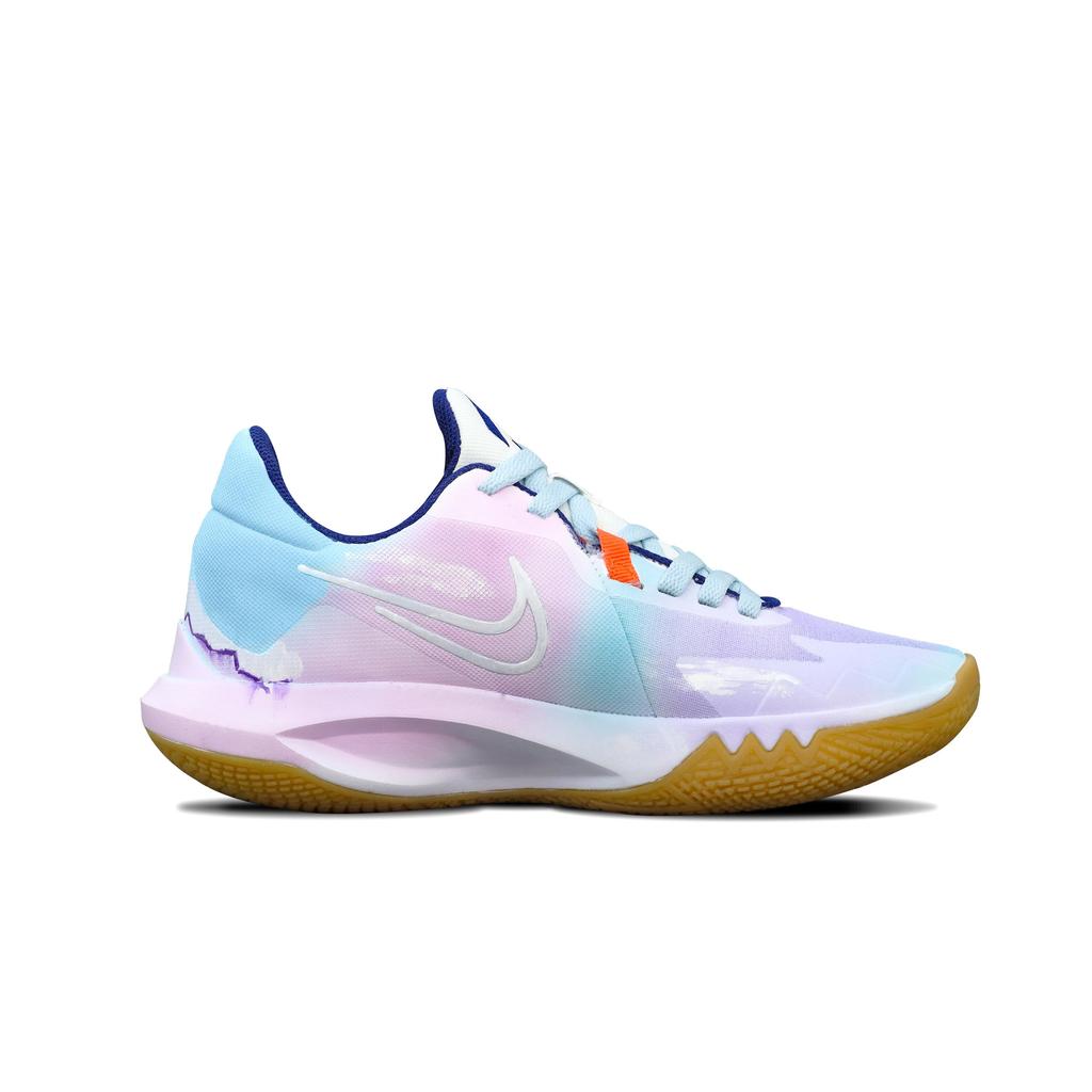 Nike Precision 6 Slip Resistant Abrasion Resistant Low top Basketball Shoes Men's Blue Purple HV1796-141(Team425-)