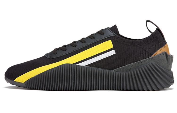 Onitsuka Tiger Acromount Knit Black Vibrant Yellow 36
