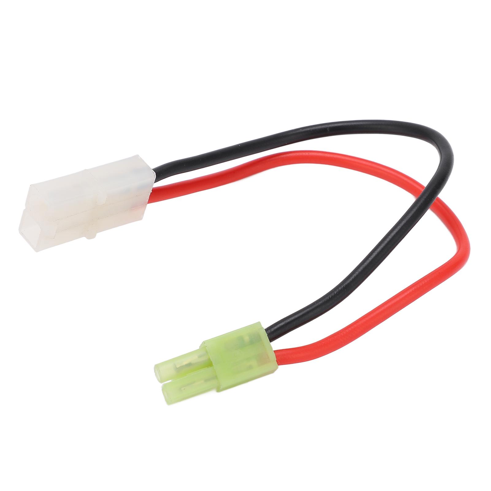 

Battery Adapter Cable Large for Tamiya Female to Mini for Tamiya Male with Soft Silicone Wire for RC Car Models