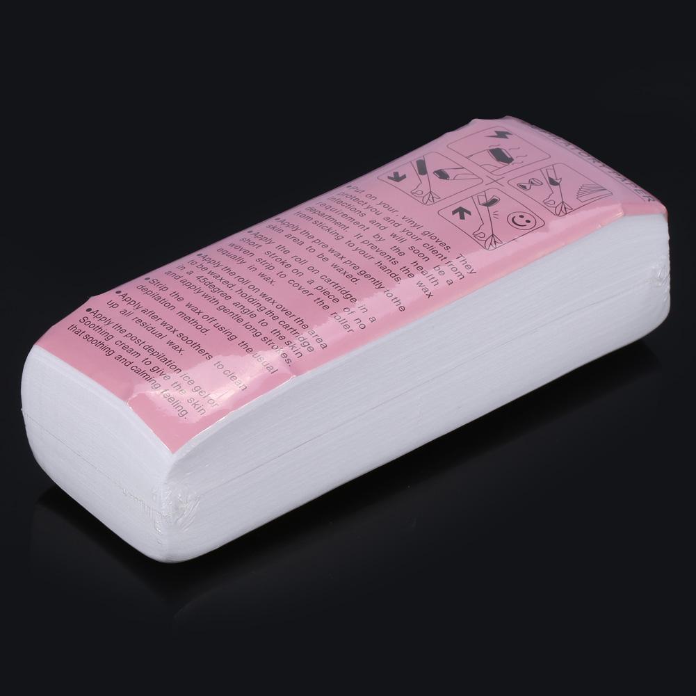 100Sheets/Bag Leg Arm Armpit Hair Removal Depilatory Nonwoven Epilator Waxing Strip Paper