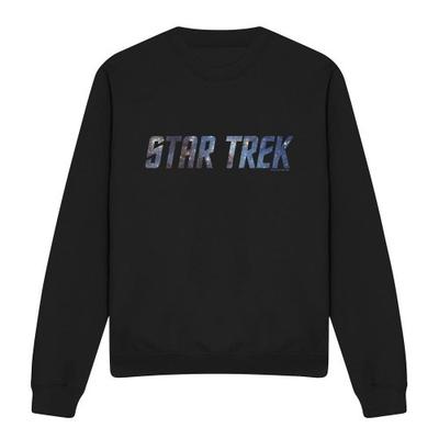 STAR TREK Unisex Adult Space Logo Sweatshirt
