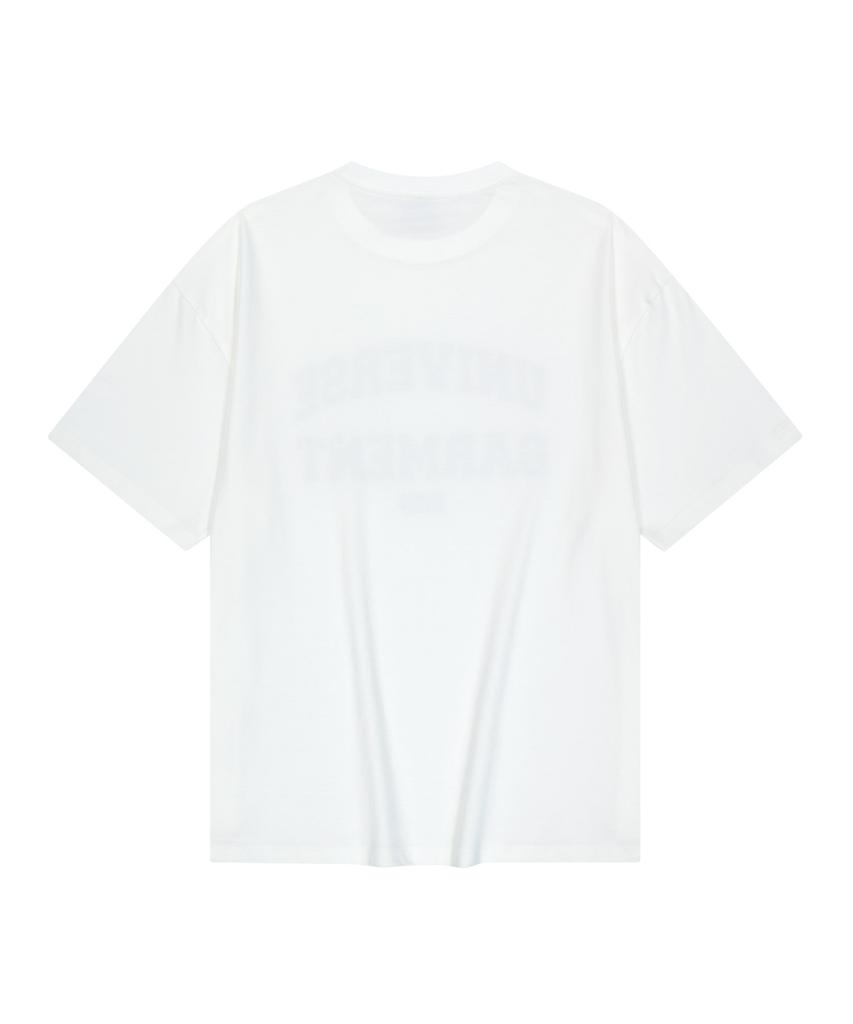 Yunibeoseugameonteu Ug Athletic Logo T-Shirt_White