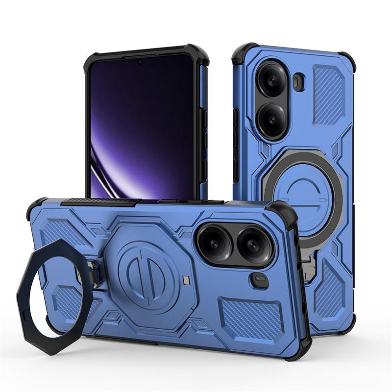 Magnetic Wireless Charge Cover For Xiaomi Poco X7 Pro F7 Ultra Phone Holder Armor Case Poco X7 Pro Cover For Poco X7 Pro Case