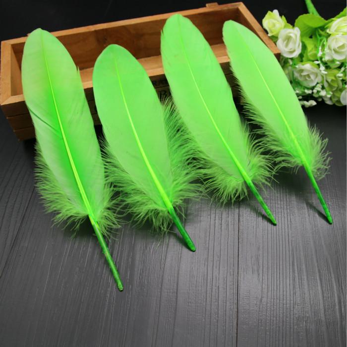 50Pcs28 Color Diy Feather Hard Big Floating Feather Wedding Dress Children Handmade Decoration Materials