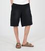 Beoteunseoul Dusty Washed Cargo Shorts (Black)
