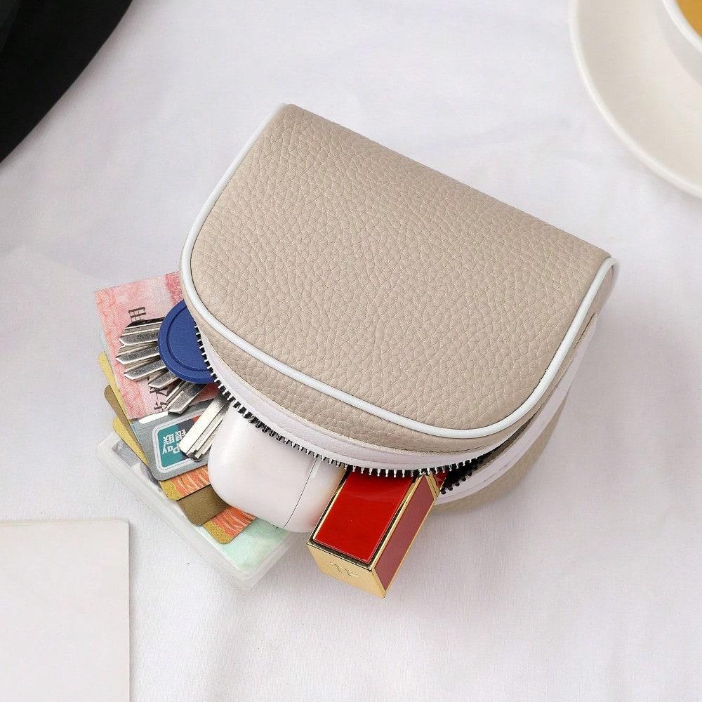 Women's Change Bag Solid Color Simple Key Bag Small Coin Bag Small Bag Soft Change