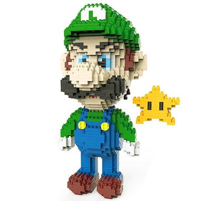 [Nanoblock-Repairer] CK Big Green Repairman Mario Block, beliebtes koreanisches Spielzeug