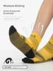Merino Wool Socks for Men and Women, Outdoor Mid-Calf Hiking and Trekking Sports Socks, Sweat-Absorbent and Quick-Drying Marathon Running Socks