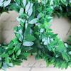 7.5m DIY Green Leaf Rattan Iron Wire Wreath Material