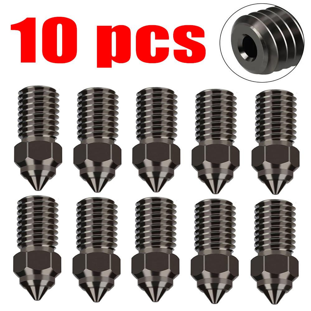 Nozzle For ELEGOO Neptune 4 Nozzle For Elegoo Neptune 4 Pro Nozzles Brass Stainless Steel Hardened 0.2 0.4 0.6 0.8 1.0mm