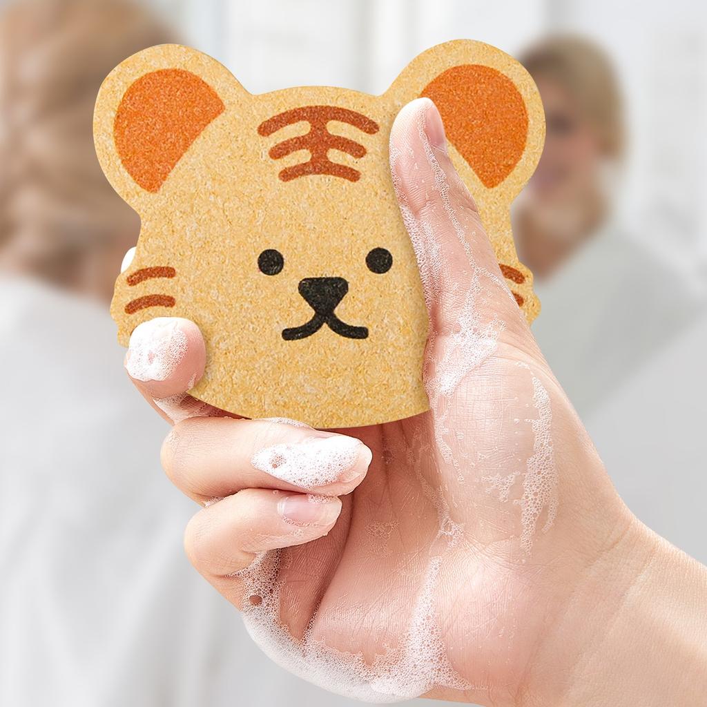 Zvířecí miminko Koupelka Bavlna Houba z dřevité buničiny Kreslená dětská osuška Osuška Bavlna Utěrka do koupele Dřevitá buničina Bavlna