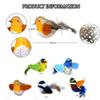 Interactive Toys for Hanging Cats, Squeezing Appearance Simulation, Plush Cats, Teasing Toys with Feathers, Catnip, Kitten, Bird Toy