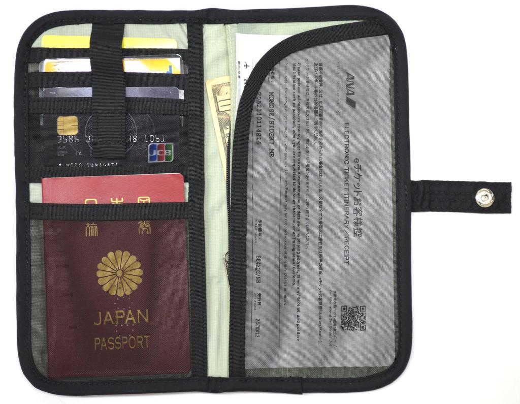 SG Ticket Case 24 Cm Black [Solo Tourist] 0.09kg SGTC-18