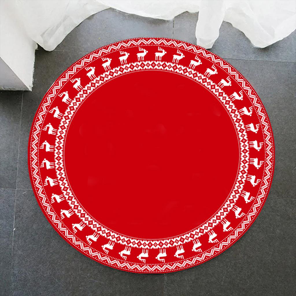 2026 Christmas Rug Personalized Carpet Soft Flannel Rug For Room Anti-Slip Christmas Carpet For Home Decor Gift 2026 New Year