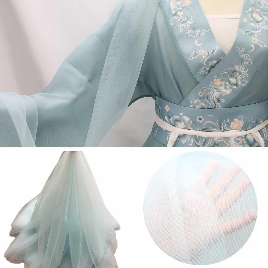 [monoii] Orihime Kimono Cosplay Halloween Japanese Clothing Otohime Costume Hakama Outfit (M)