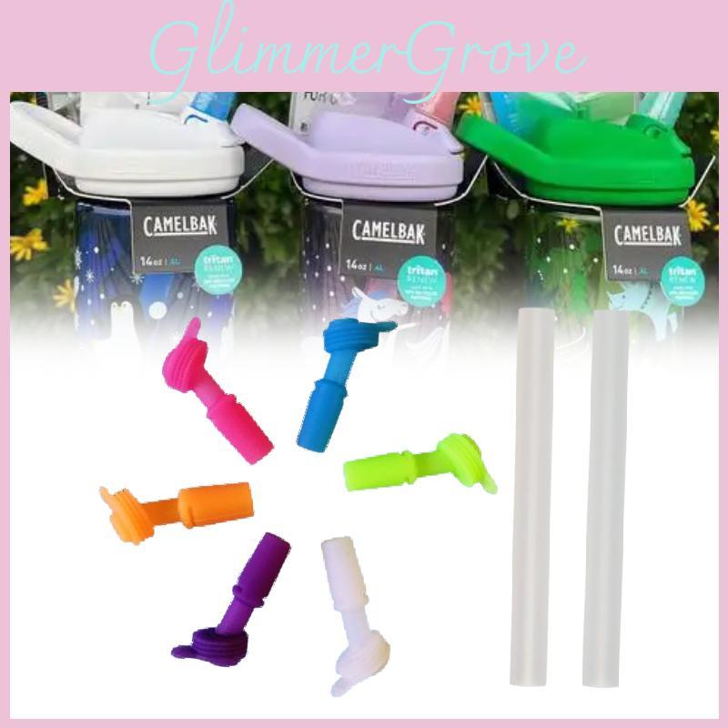 Camelbak Thrive Kids vannflasketut silikon støvdeksel med sugerørserstatning for reise og skole