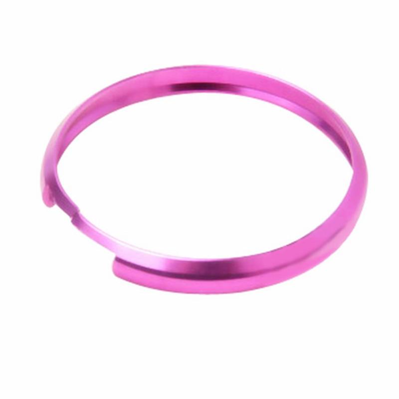 Sleek Aluminum Key Ring for MINI Cooper - Durable, Wear-Resistant Design