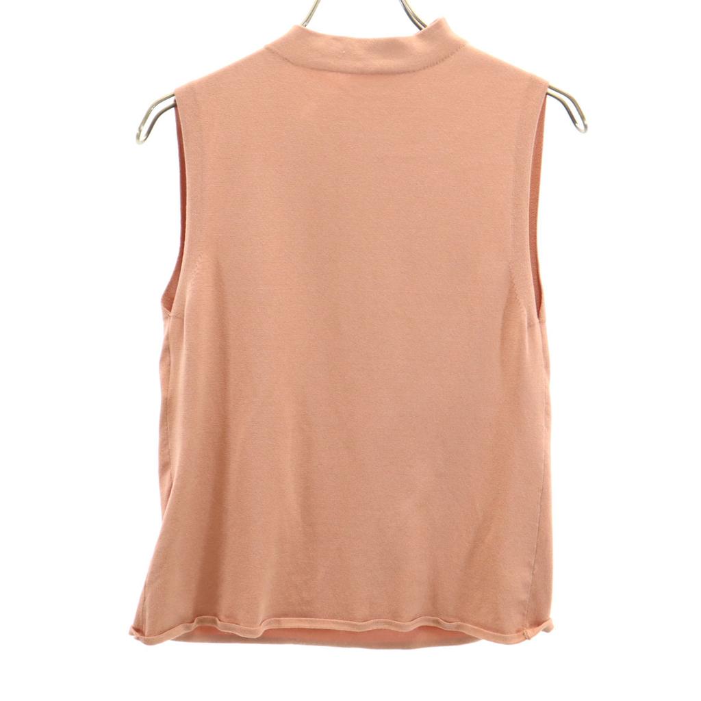 eimy istoire No sleeve knit F Pink brown tops Women Used