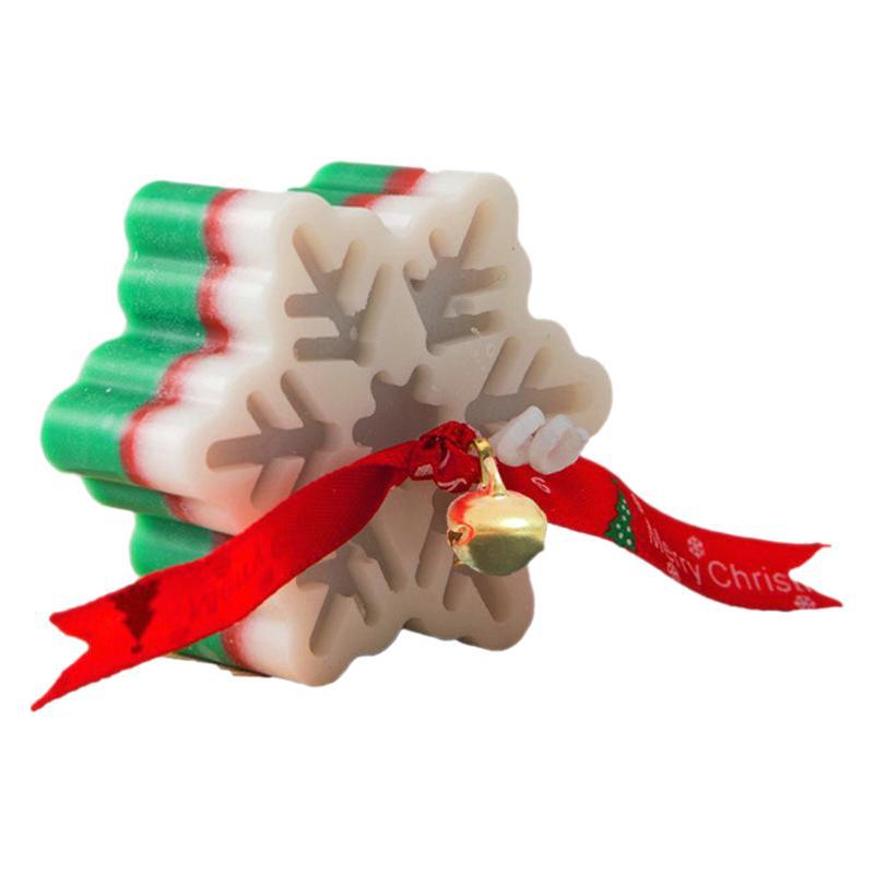 Christmas Souvenirs Snowflakes Aromatherapy Candles Winter Creative Home Decorations Holiday Gifts