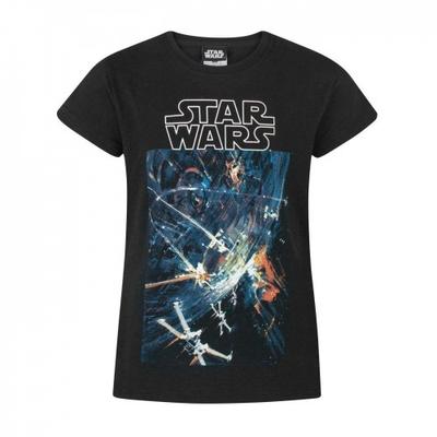 Girls Death Star Short-Sleeved T-Shirt