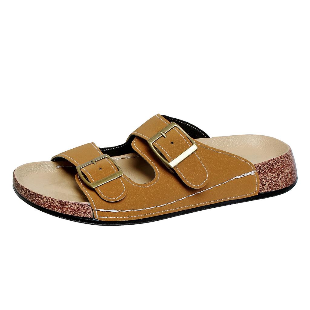 Fashion 2025 New Women Slippers Home Outdoor Work Casual Sandals Platform Non-Slip Slippers Wear-Resistant Shoes Women Slides Women