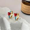 Trending Metal Geometry Hoop Earring Fashion New Design Irregular Minimalist Earrings for Women Fashion Jewelry Gifts