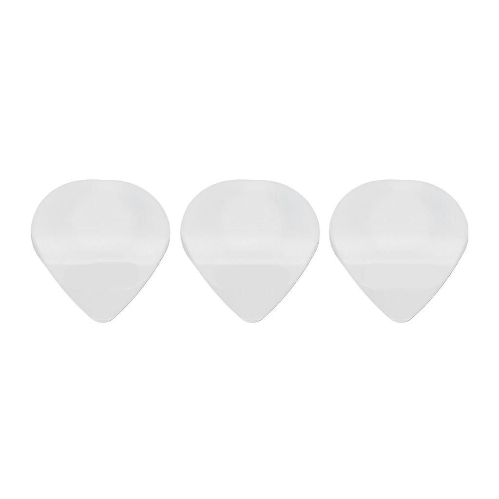 3PCS LED Guitar Picks ABS Material Illuminated Bass Guitar Plectrum Built in Battery White Light